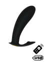 ERNEST, Mini vibromasseur avec stimulateur clitoridien USB, avec télécommande - BQ155BLK