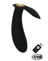 ERNEST, Mini vibromasseur avec stimulateur clitoridien USB, avec télécommande - BQ155BLK